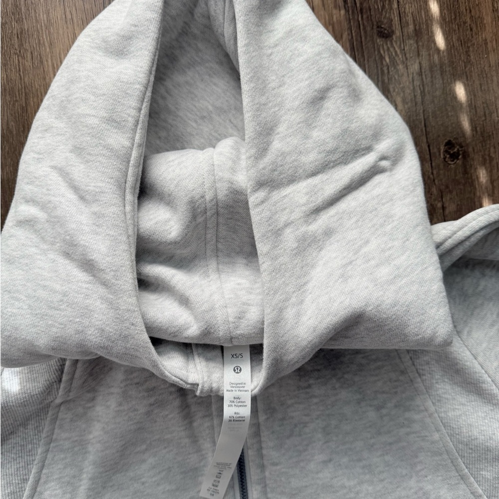 lululemon athletica scuba oversized 1/2 zip hoodie - Picture 3 of 4